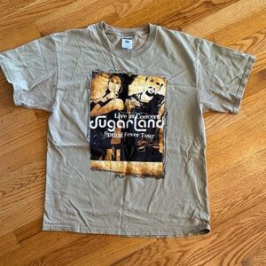 Sugarland Concert Merch Spring Fever Tour Large tee